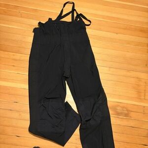 Vintage L.L. Bean Gore Tex Overalls Men's L ski snow winter pants